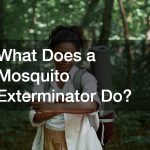 What Does a Mosquito Exterminator Do?
